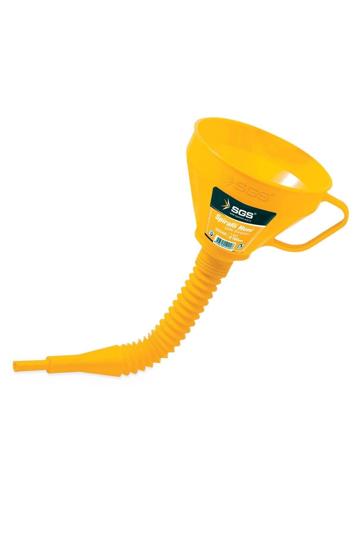 SPİRELLİ PLASTİK HUNİ SÜZGEÇLİ 